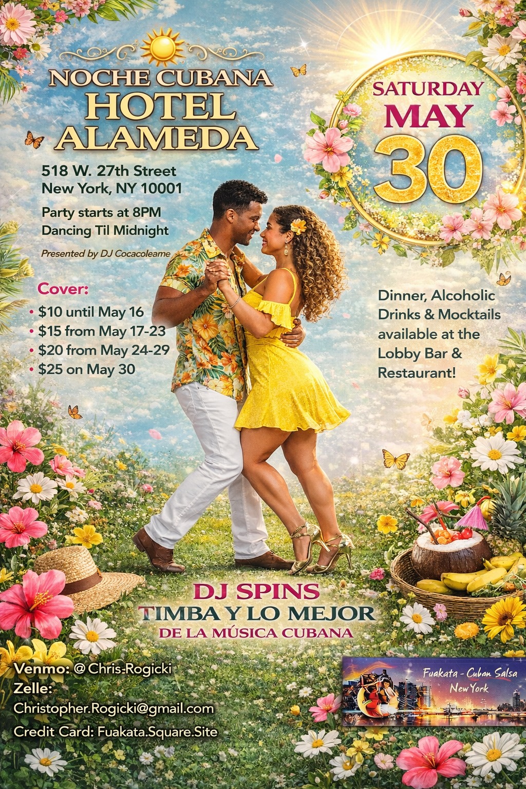 Spring Noche Cubana @ Hotel Alameda