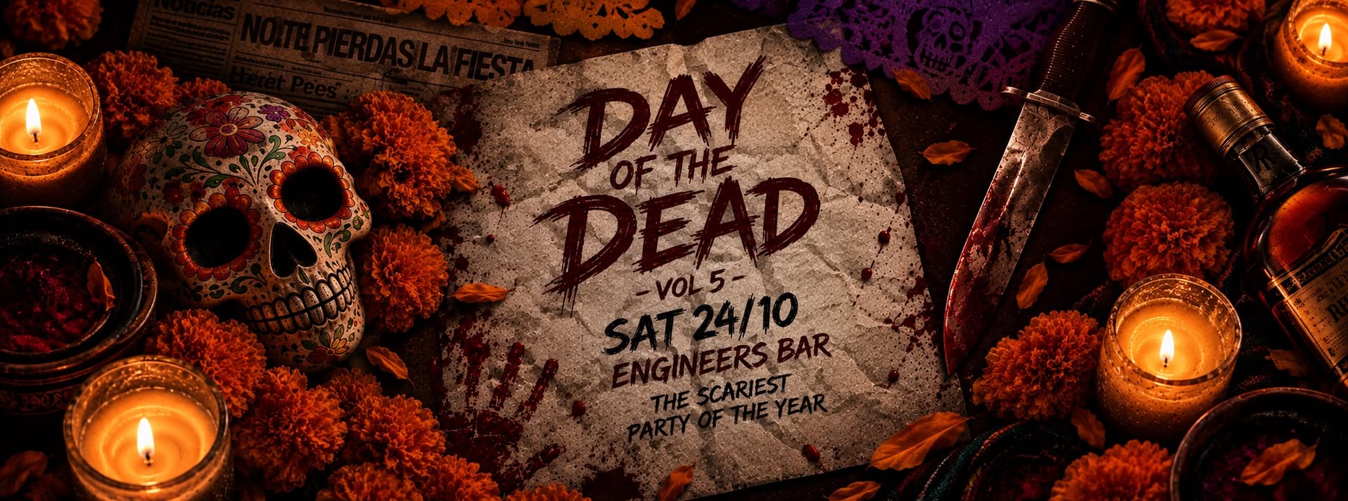 Day of the Dead Latin Party