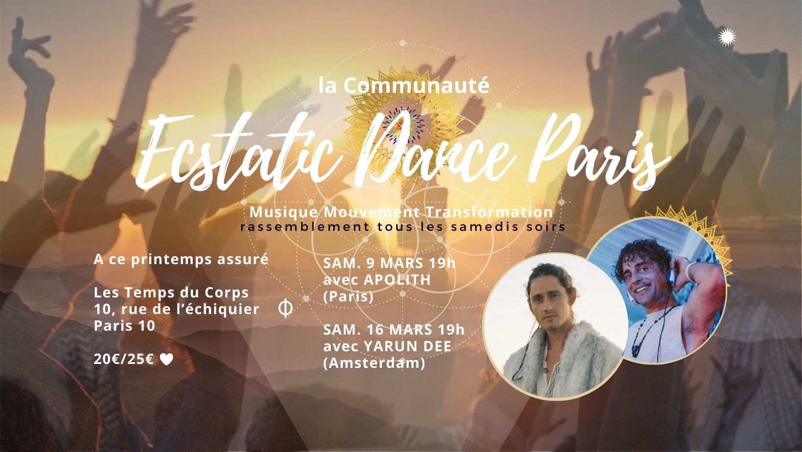 Vivre Ecstatic Dance avec Apolith ★ ((Paris))