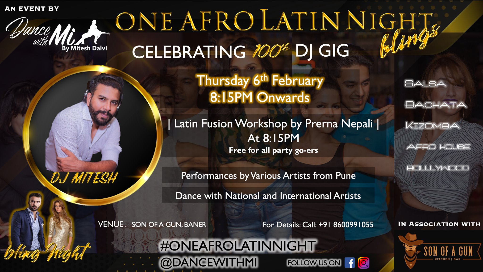 One Afro Latin Night - Bling Night
