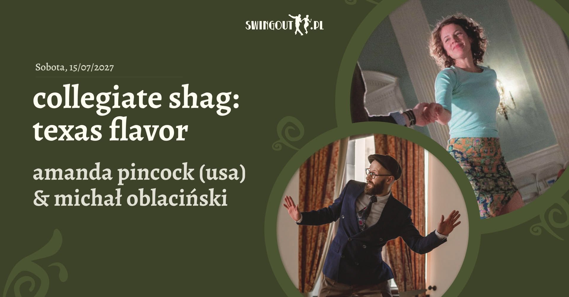 Collegiate Shag: Texas Flavor ⭐ Warsztaty z Amandą i Michałem