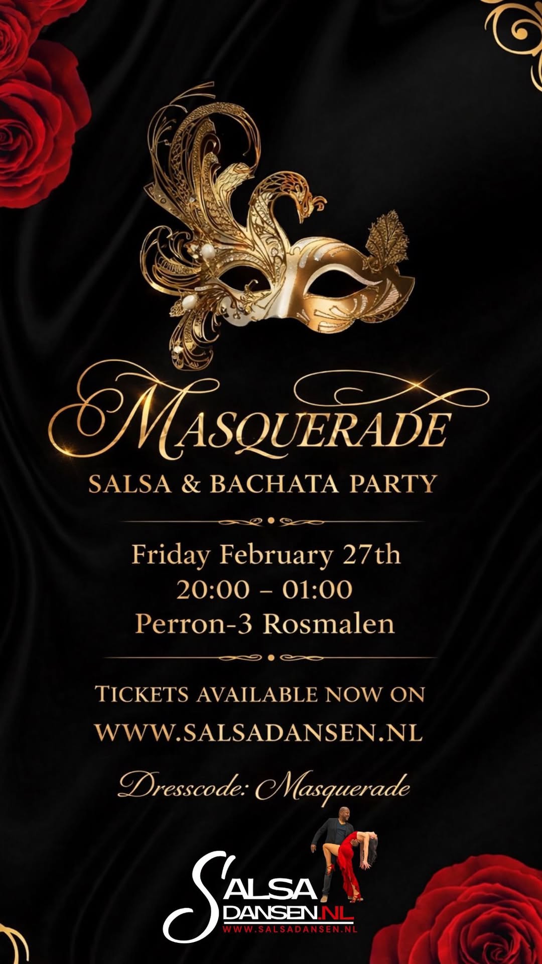 Masquerade Salsa & Bachata Party