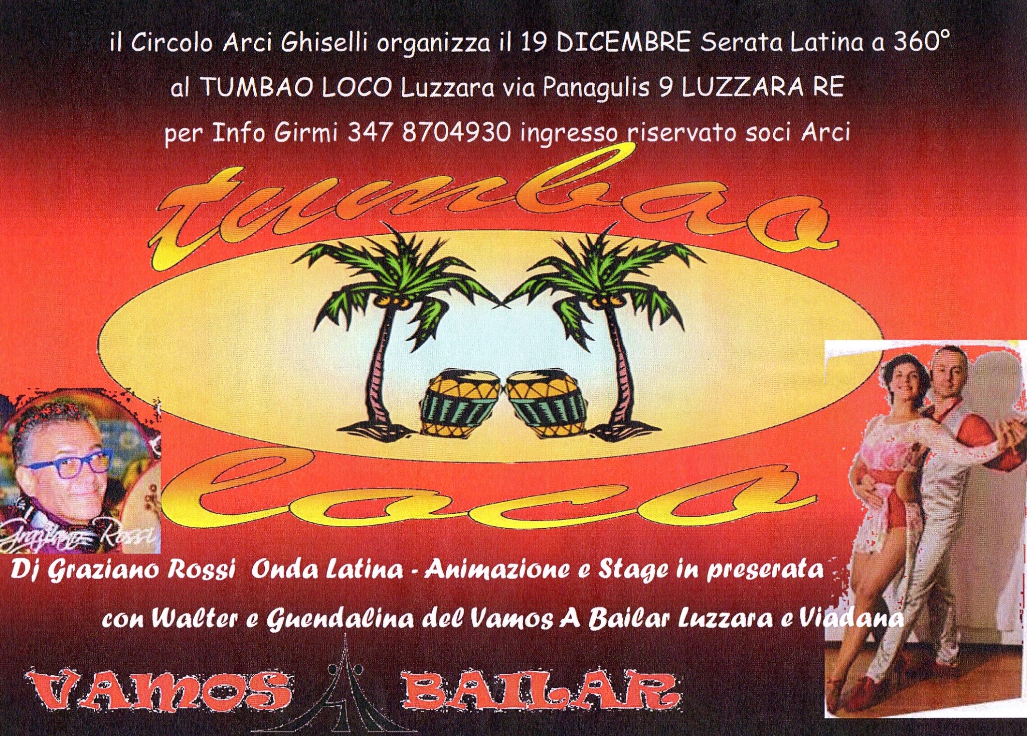 19 Dicembre TUMBAO LOCO Luzzara
