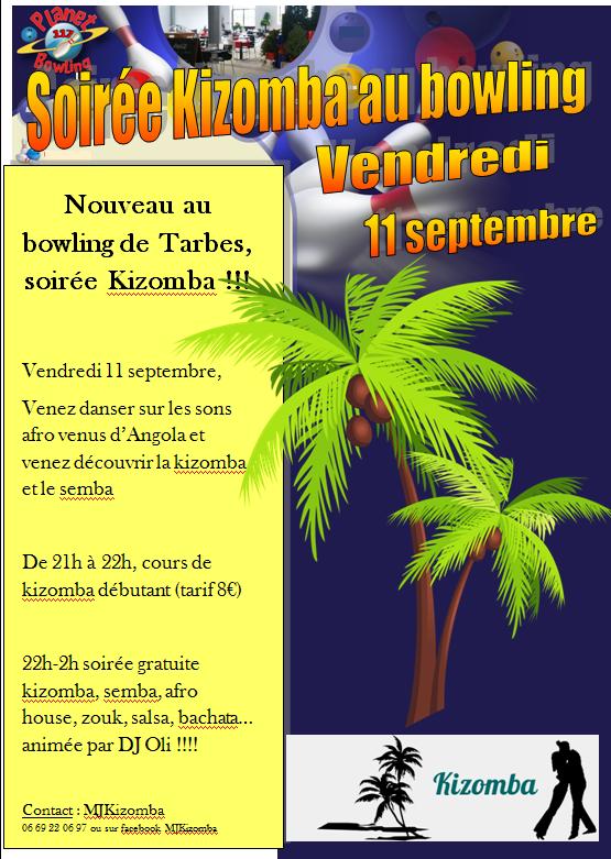 Nouveau!!! Soirée kizomba au bowling