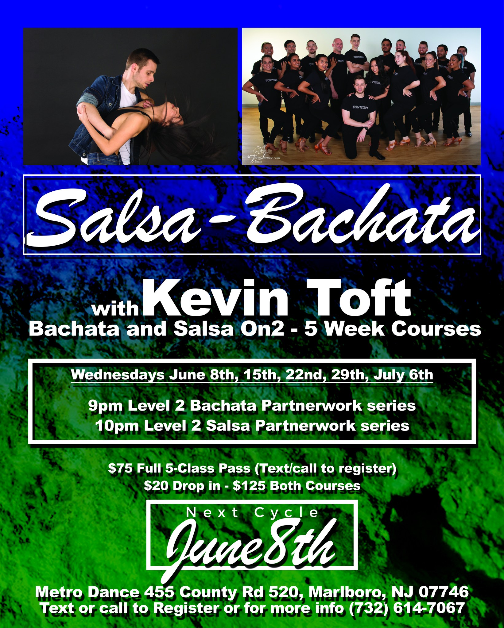 Wednesday Bachata and Salsa 5week Courses by South Street Salsa