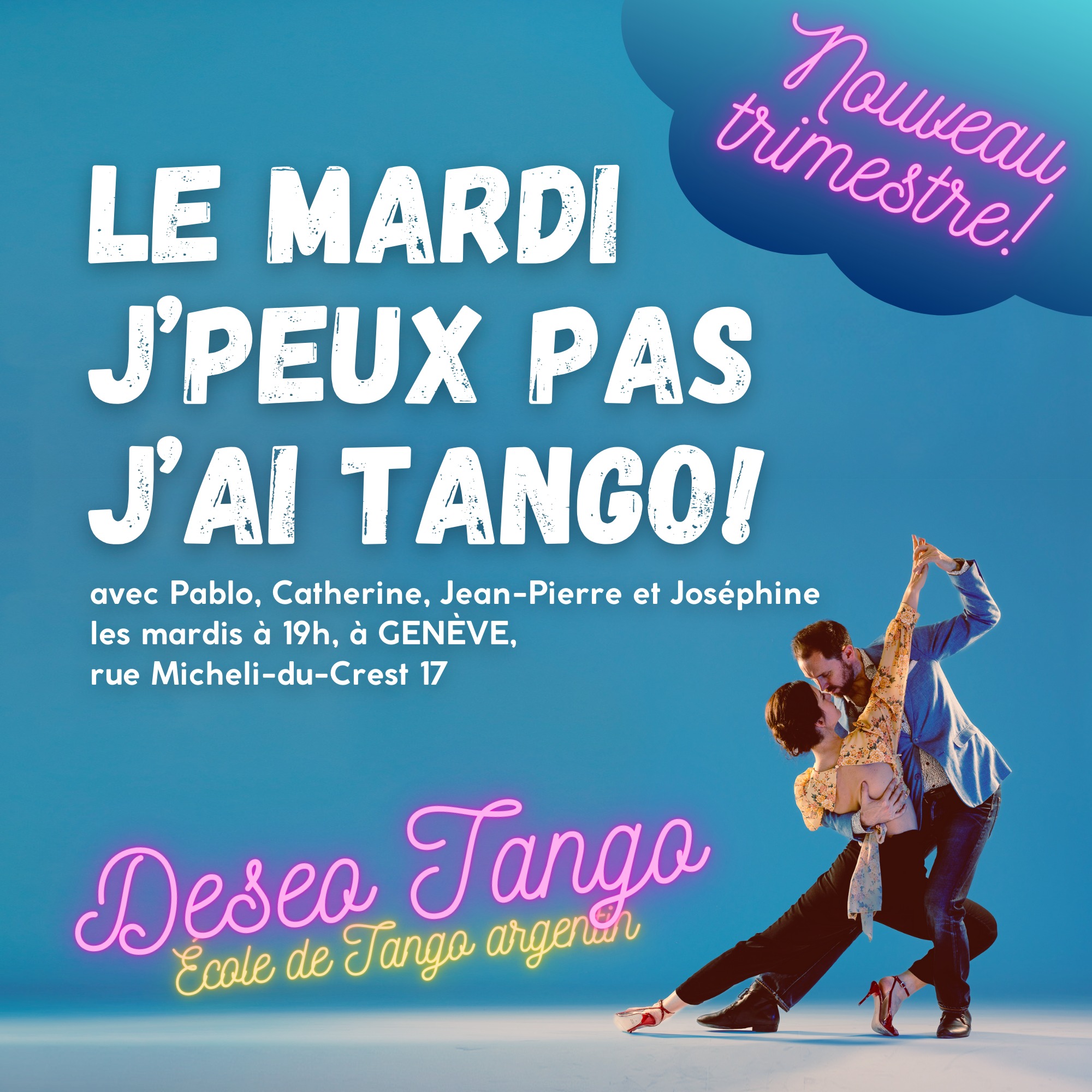 Cours de tango argentin