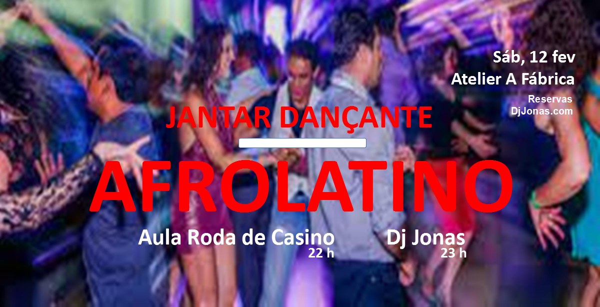 Jantar Dançante Afrolatino _