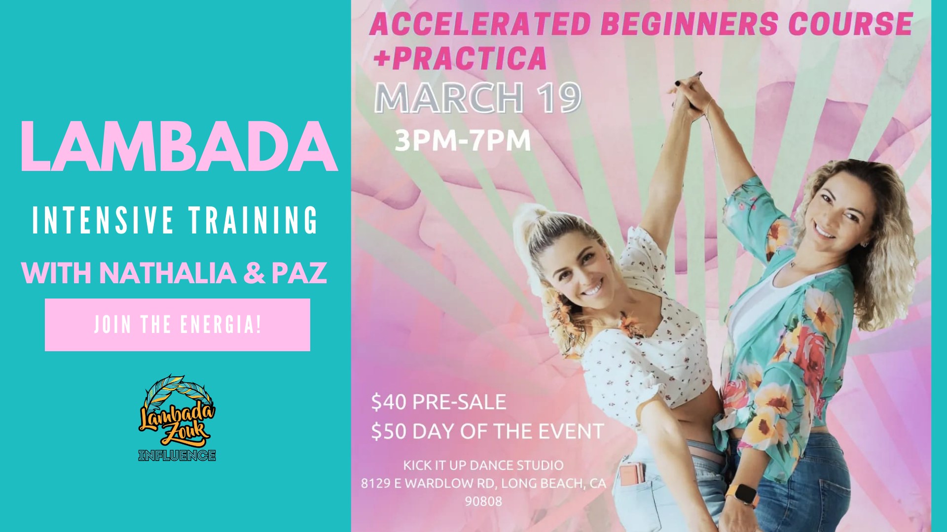 Lambada Accelerated Beginners Course + Practica