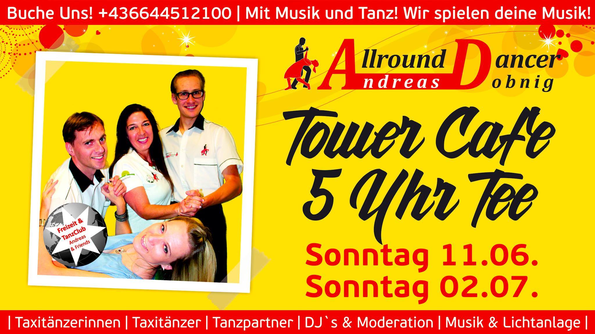 Salsa Discofox TmU 5uhr TeeParty mit Carlitos AllroundDancer