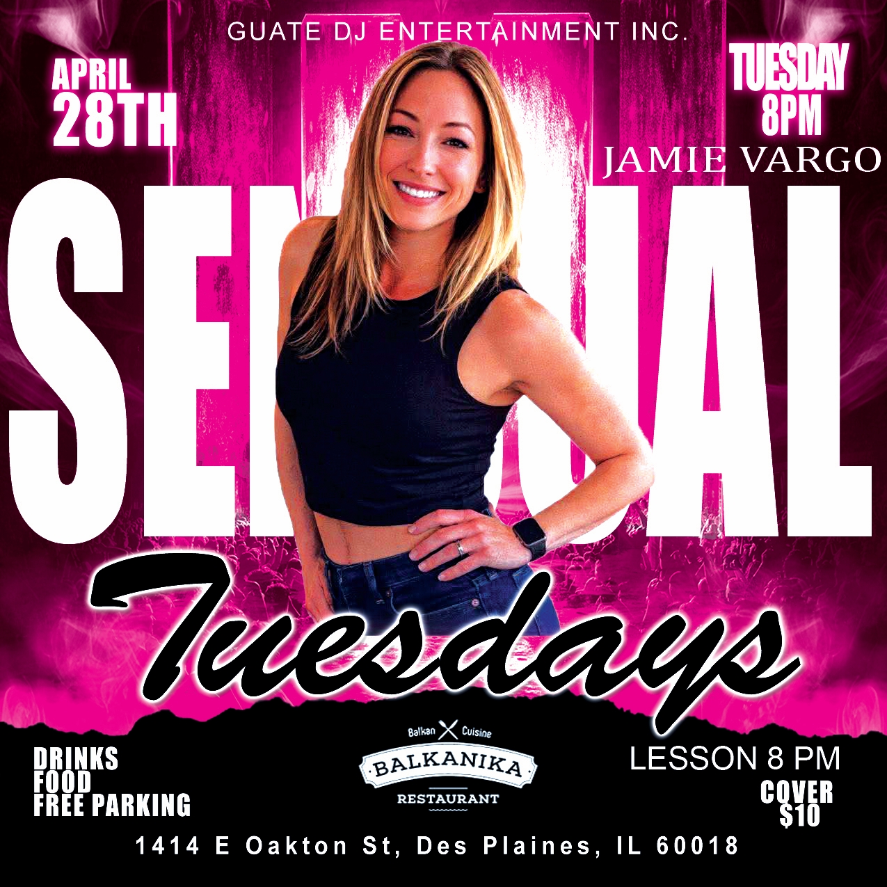 Sensual Tuesdays - Balkanika Restaurant