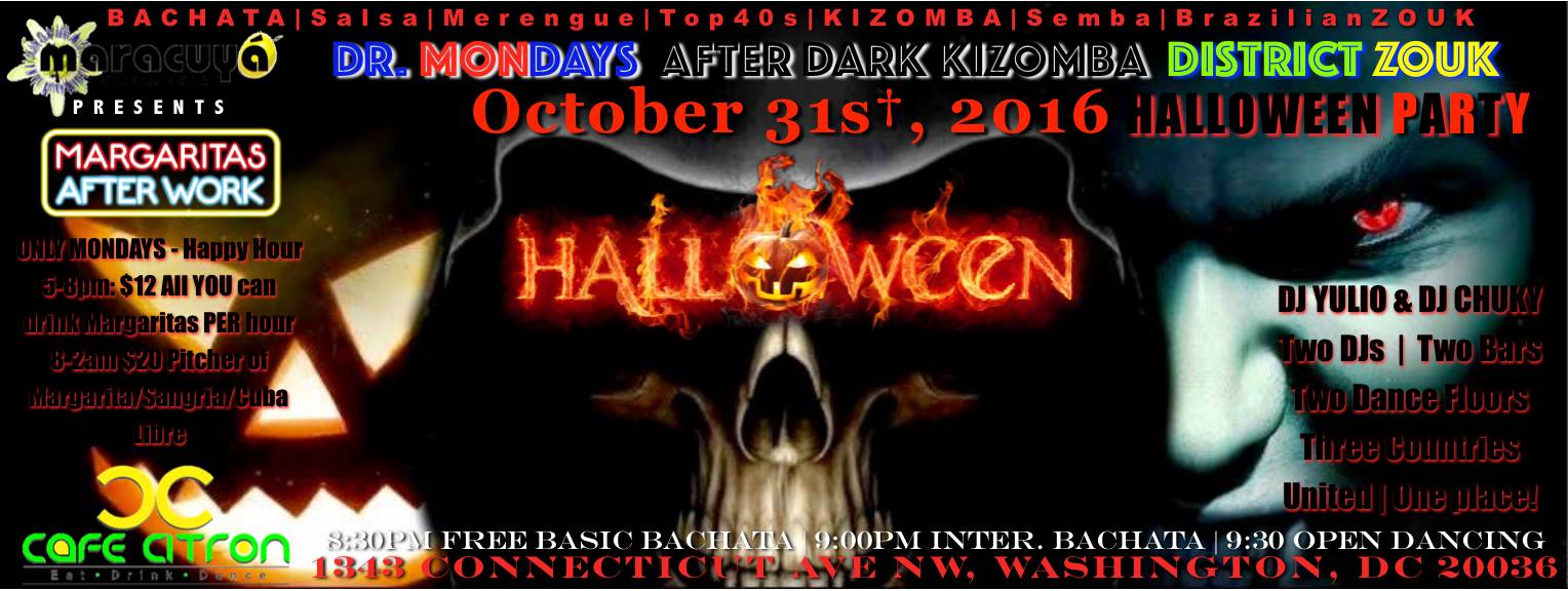 DR Mondays + After Dark Kizomba Zouk Feat. *DJ Yulio & DJ Chuky*