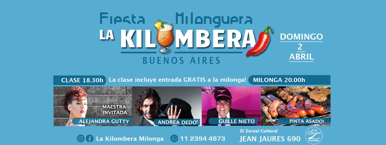 La Kilombera Milonga 🌶 Domingo 2 🌶 PINTA ASADO!
