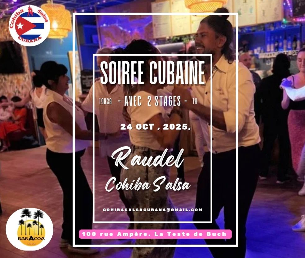 soirée Cubaine avec Raudel au Baracoa