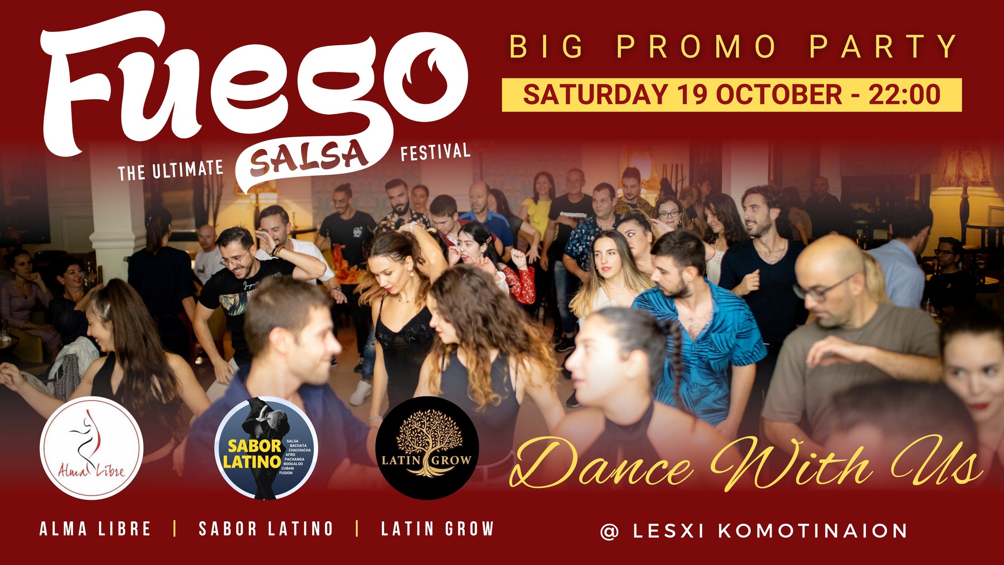 Fuego Salsa Festival Promo Party @ Komotini