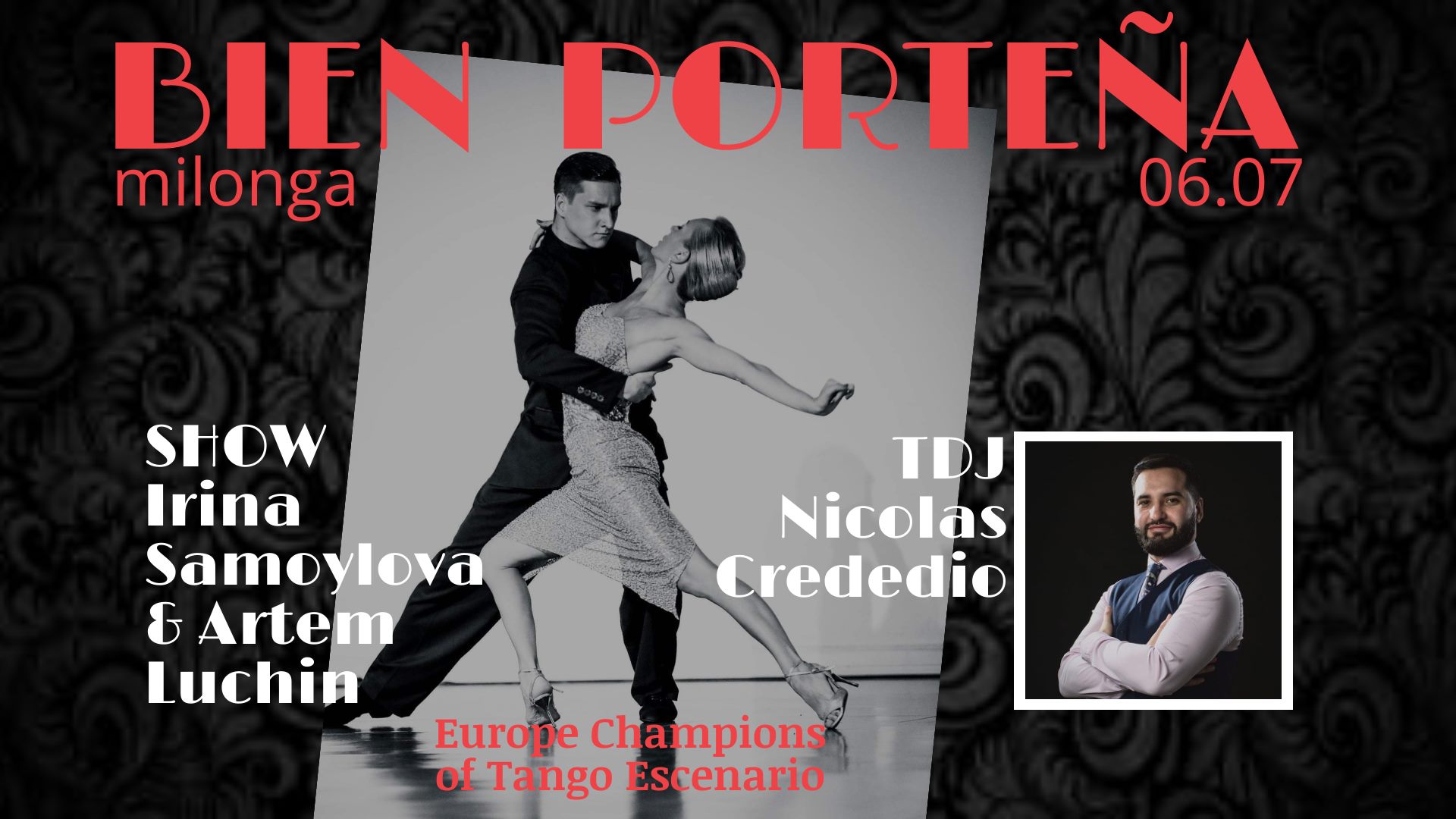 Милонга Bien Porteña 06.07 - TDJ Nicolas Crededio
