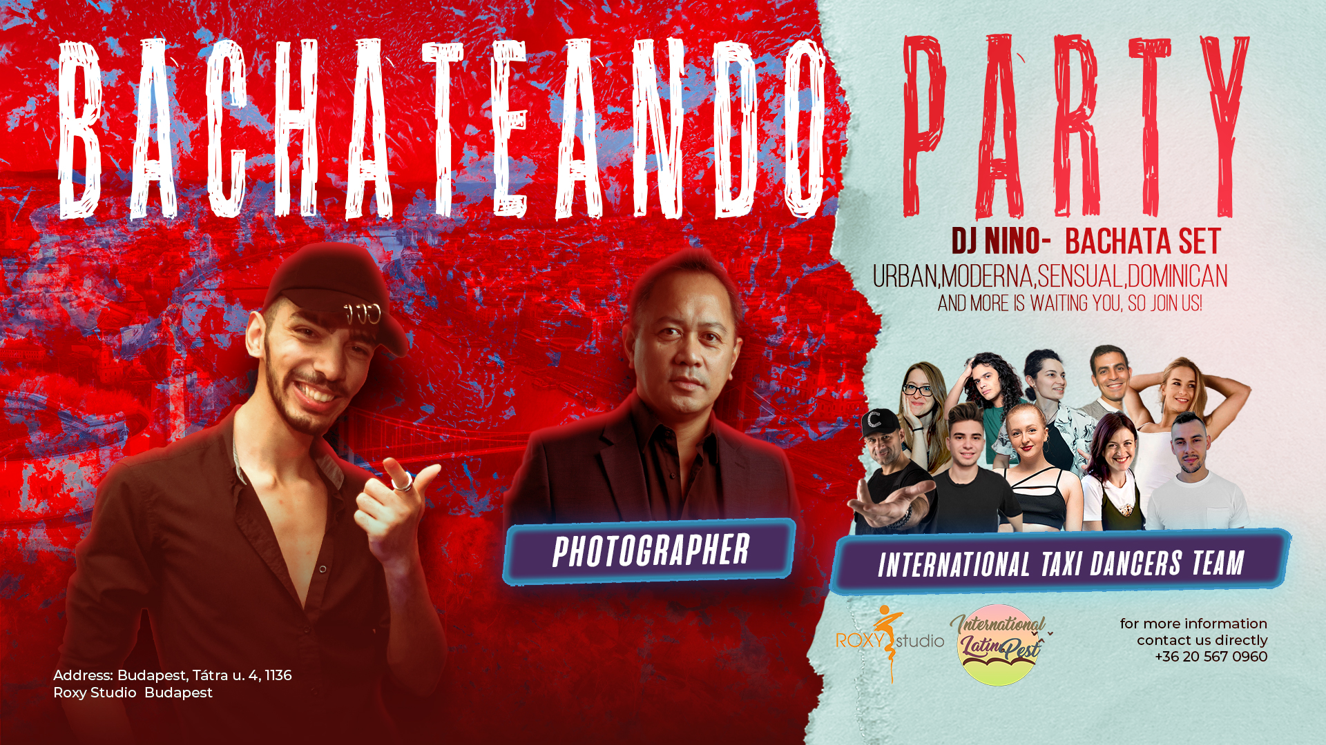 BACHATEANDO PARTY: 100% BACHATA ALL NIGHT