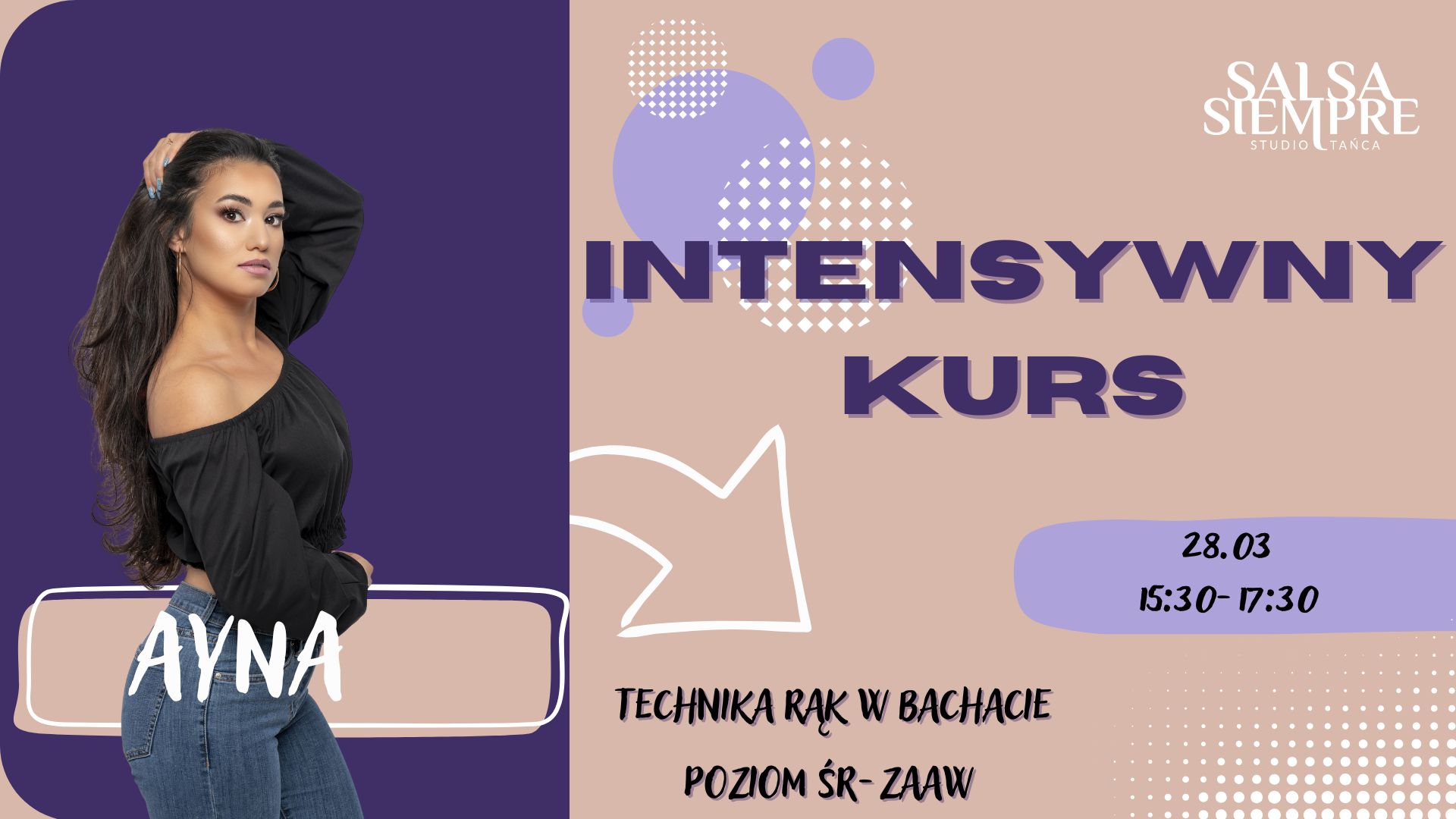 Intensywny kurs! Bachata for Ladies poziom śr-zaawansowany!