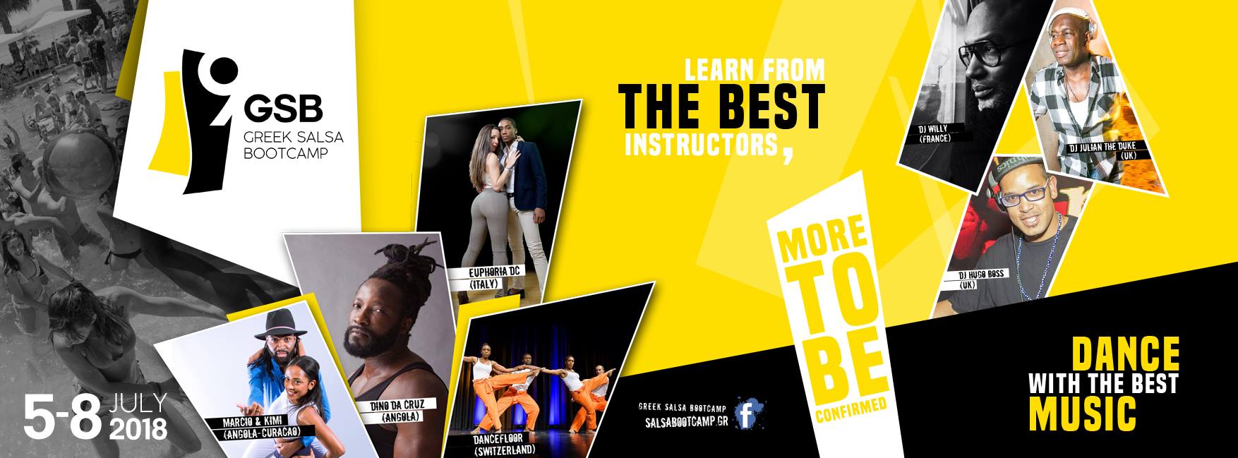 9th Greek Salsa Bootcamp July 5th-8th 2018
