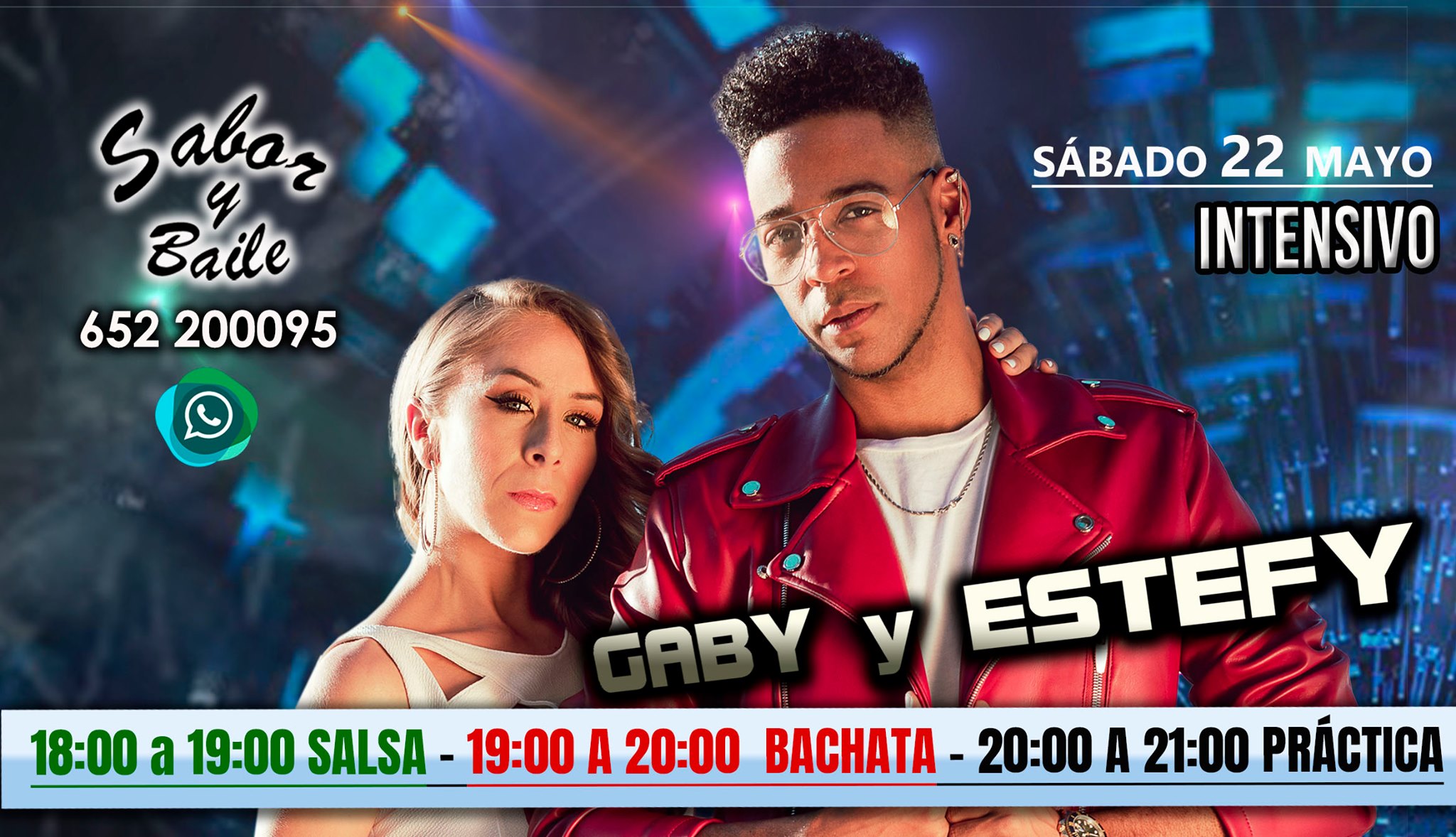 Intensivo de Salsa y Bachata, con Gaby y Estefy, en Sabor y Baile Toledo