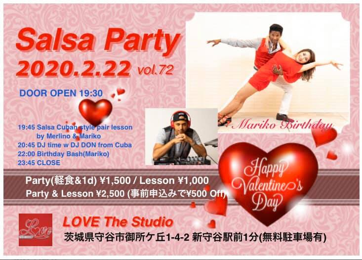Salsa Party @LOVE vol.72