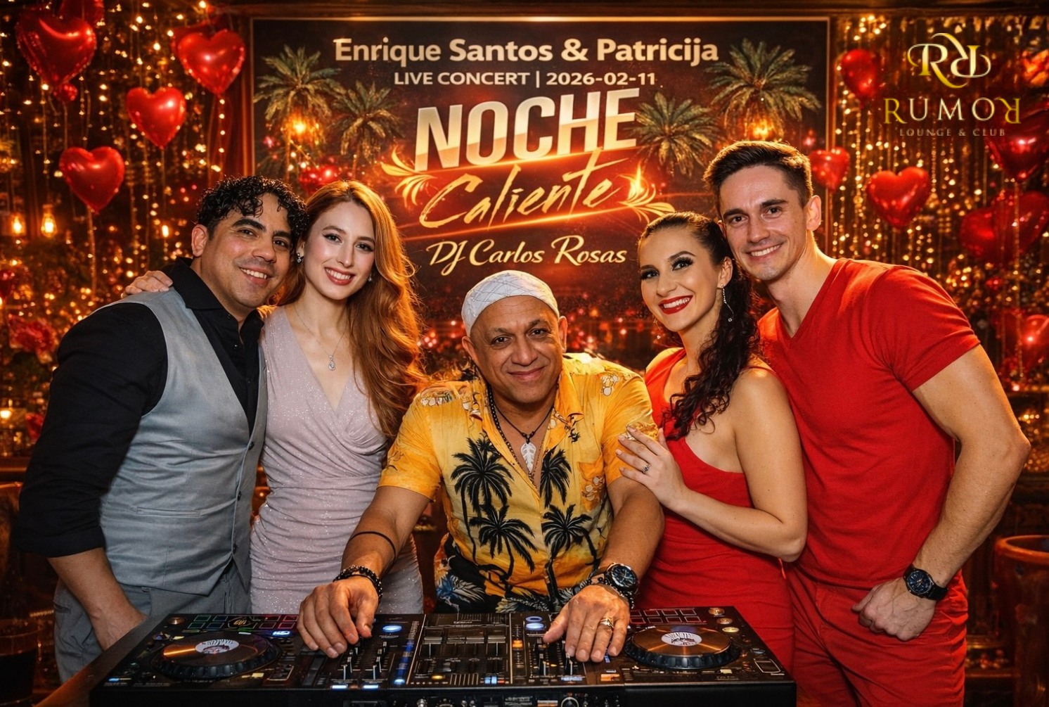 Noche Caliente ♥ Valentine's Day Party