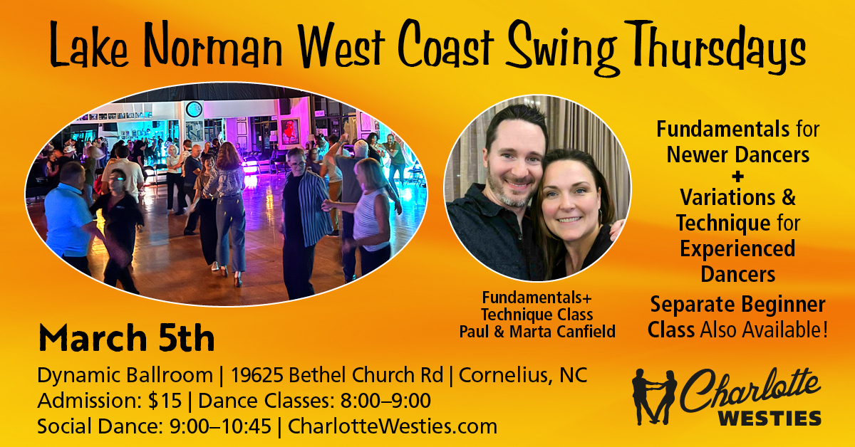 Lake Norman West Coast Swing Thursday
