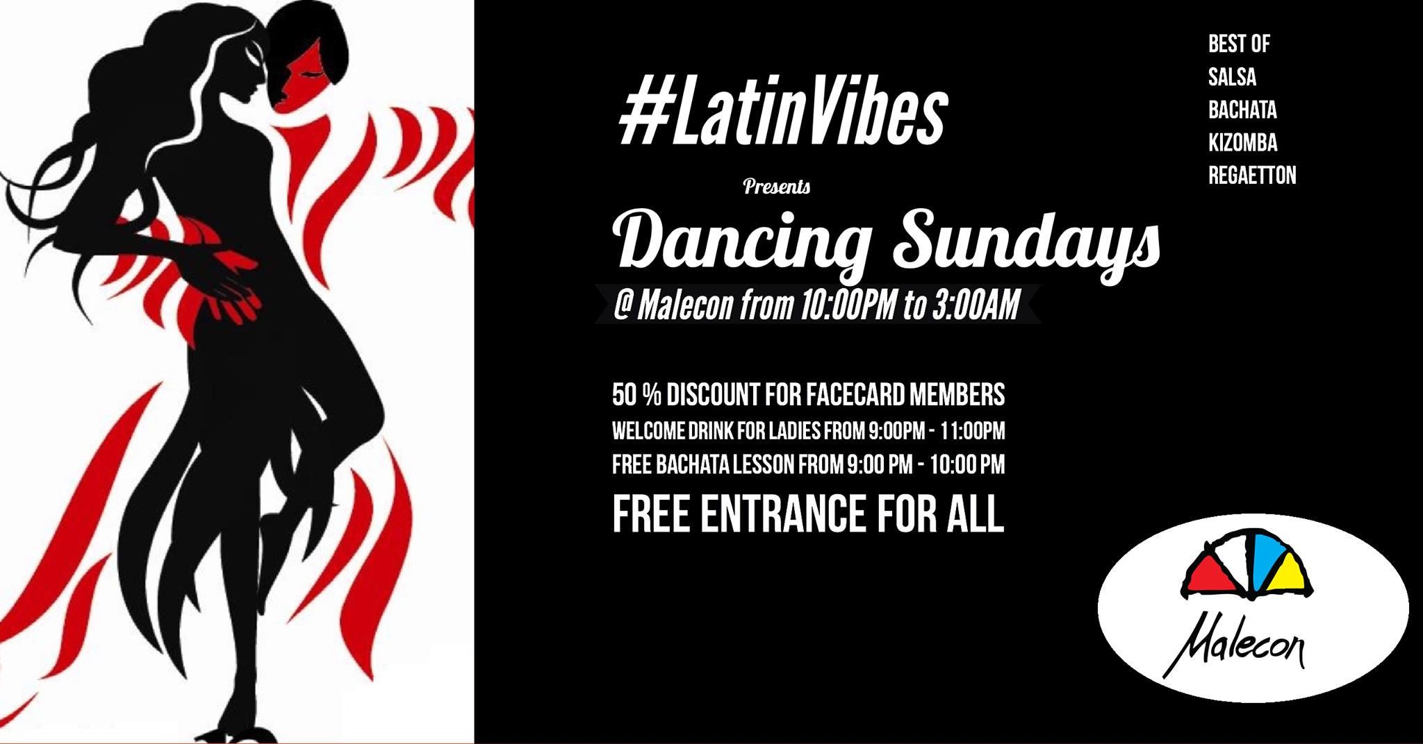 Dancing Sundays by #LatinVibes at Malecon