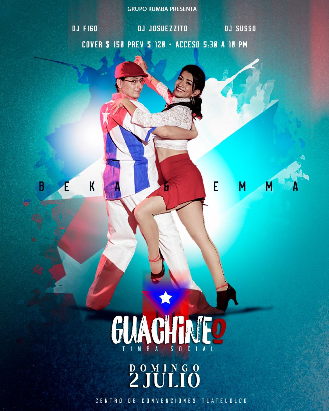 Guachineo Timba Social - doimngo 2 de julio 4 pm