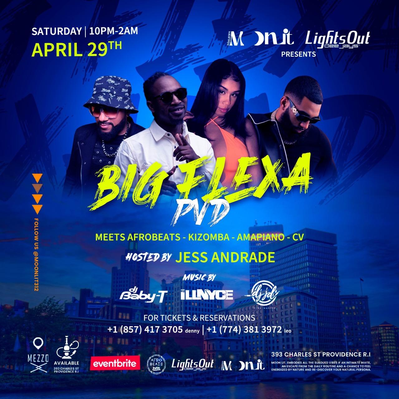 Moonlit Saturdays & Lights Out DJs Presents: Big Flexa PVD