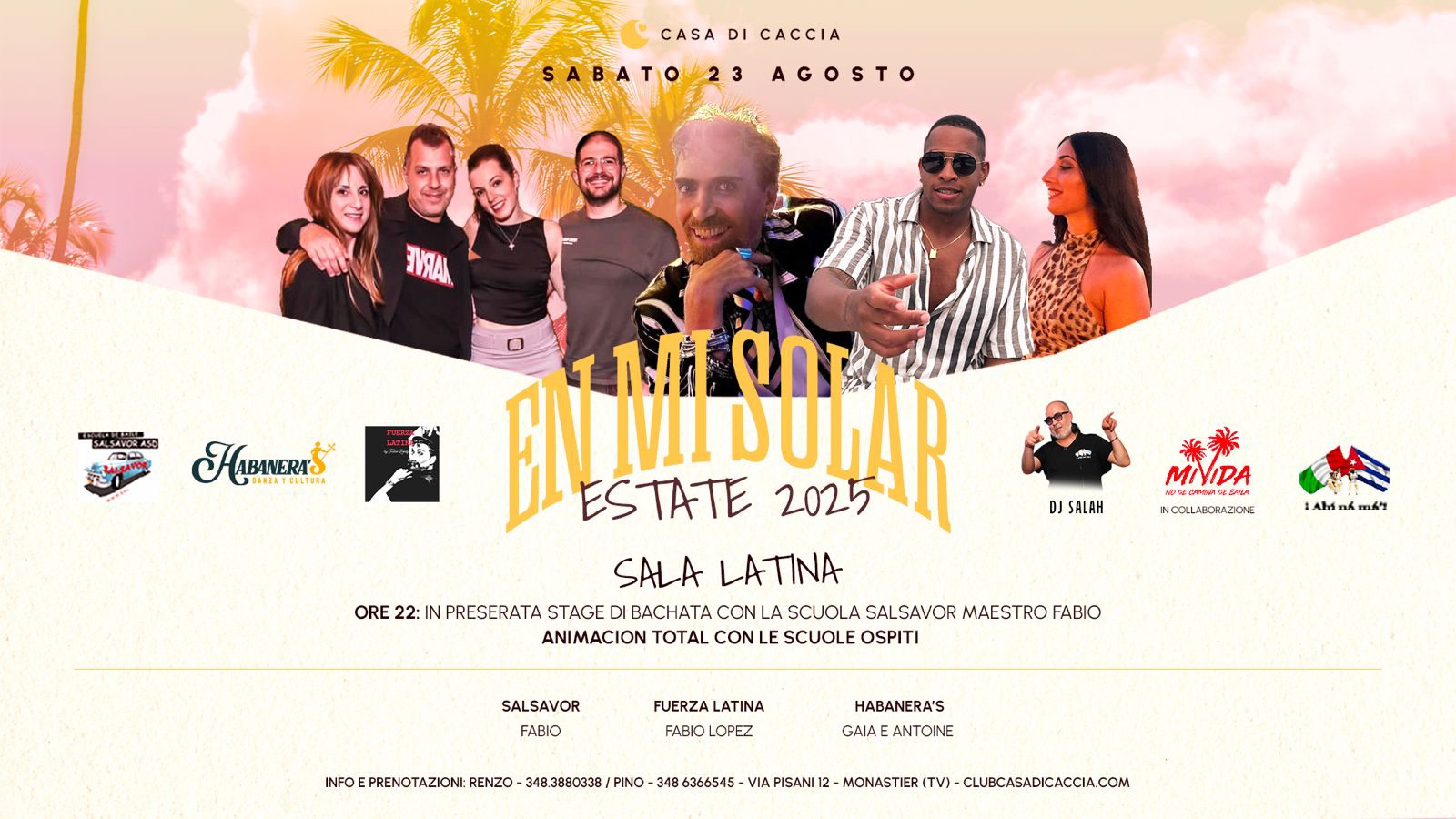 SABATO 23 AGOSTO_SALA LATINA ESTIVA