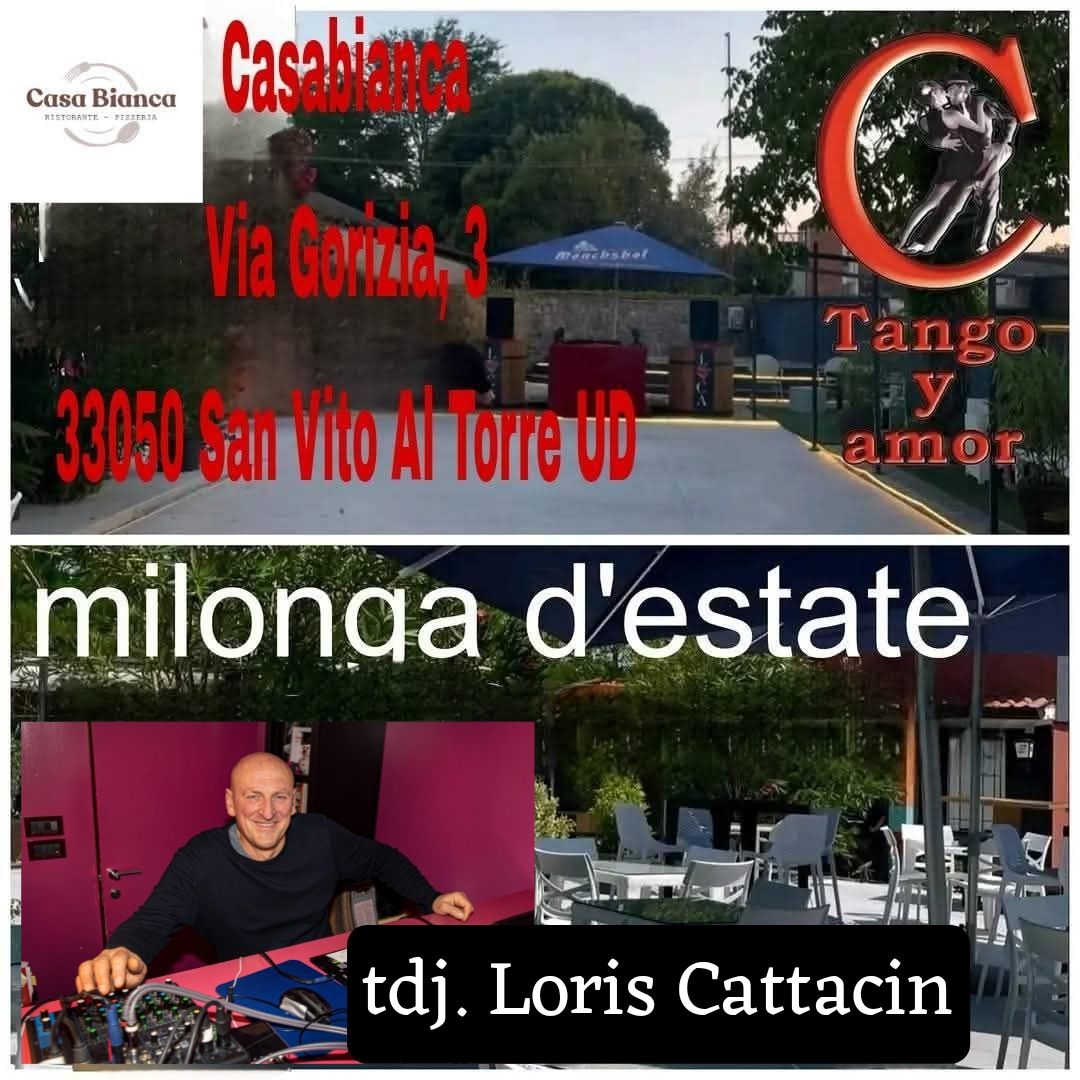 MILONGA D'ESTATE DE TANGO Y AMOR