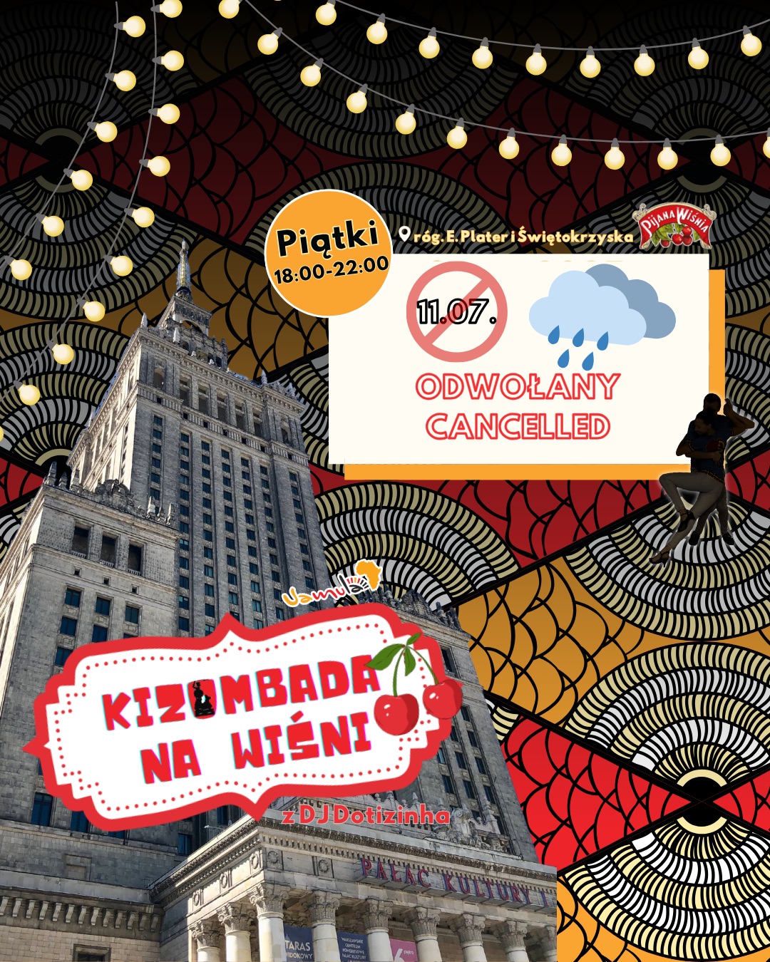 KIZOMBADA na Wiśni 🍒 11.07.2025❌ ODWOŁANE