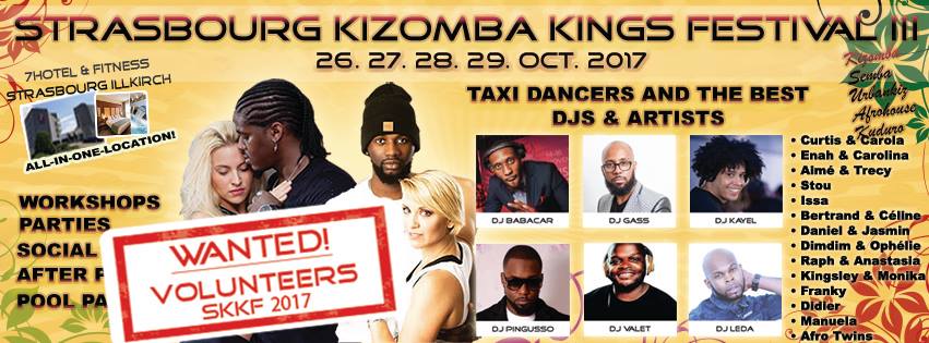 Strasbourg Kizomba Kings Festival 2016 - 28, 29, 30 OCT. 2016 - Official EVENT