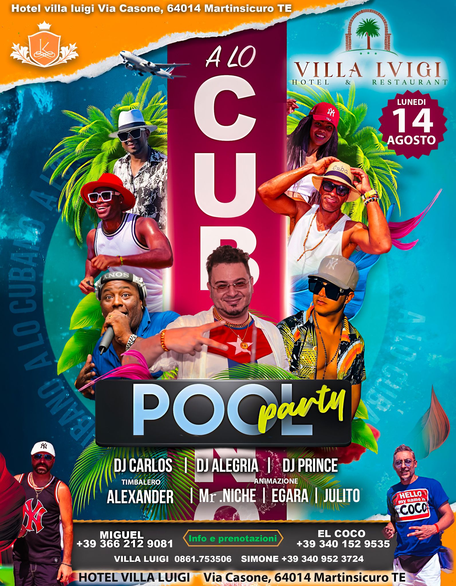 Pool Party a Lo Cubano