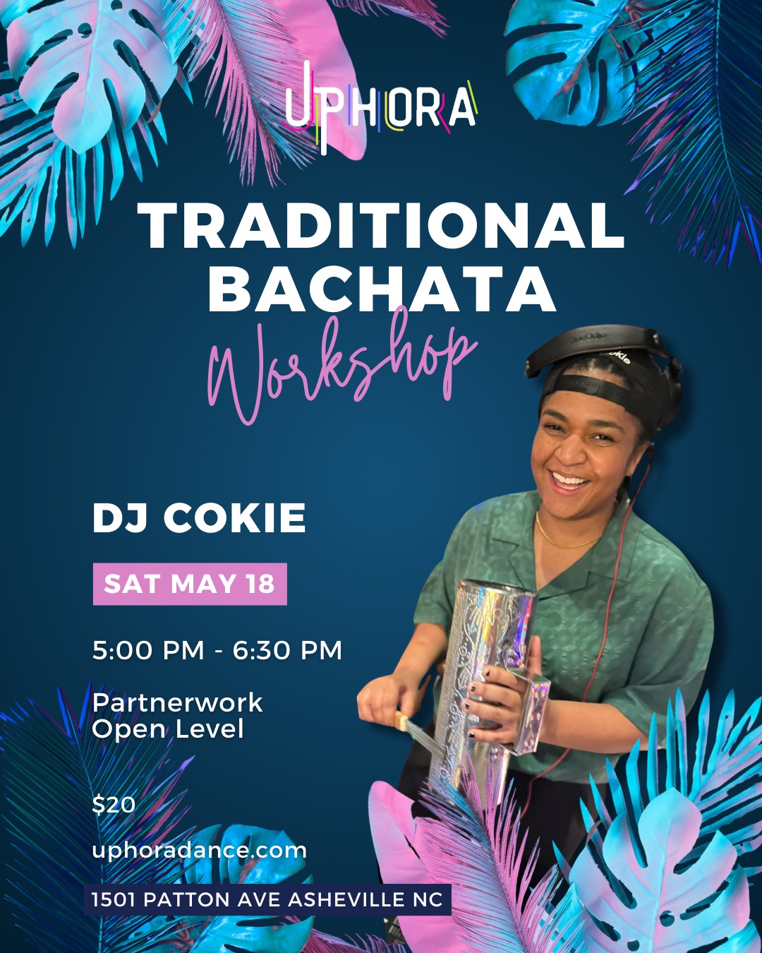 Traditional Bachata Workshop with Cokie