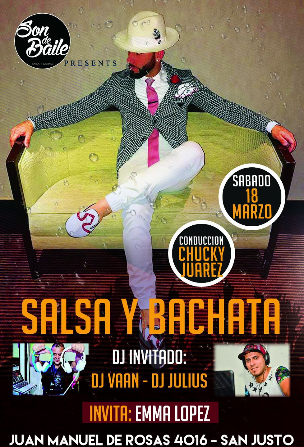 Salsa & Bachata en el Avion