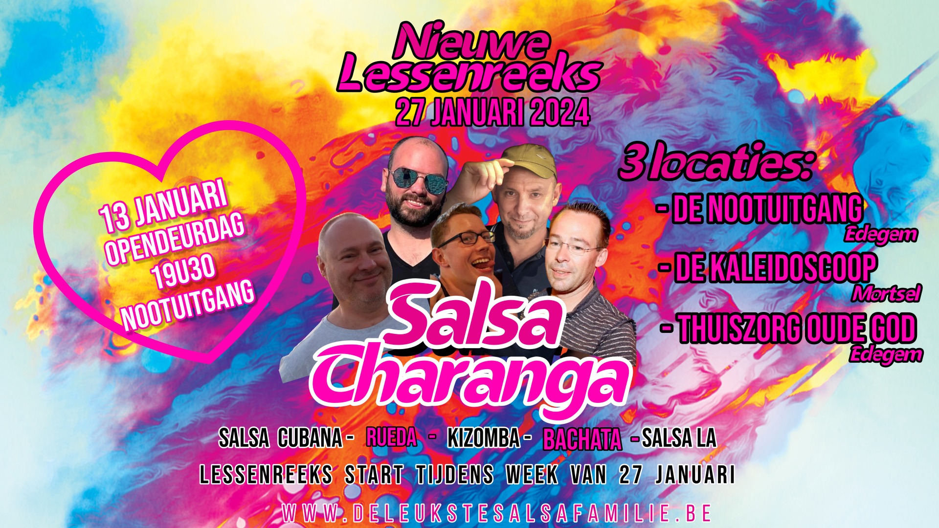 Nieuwe Lessenreeks Salsa Charanga
