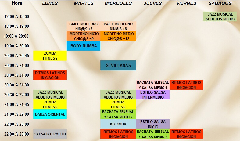 Comienzo de Curso 20 21 Escuela World Dance Center