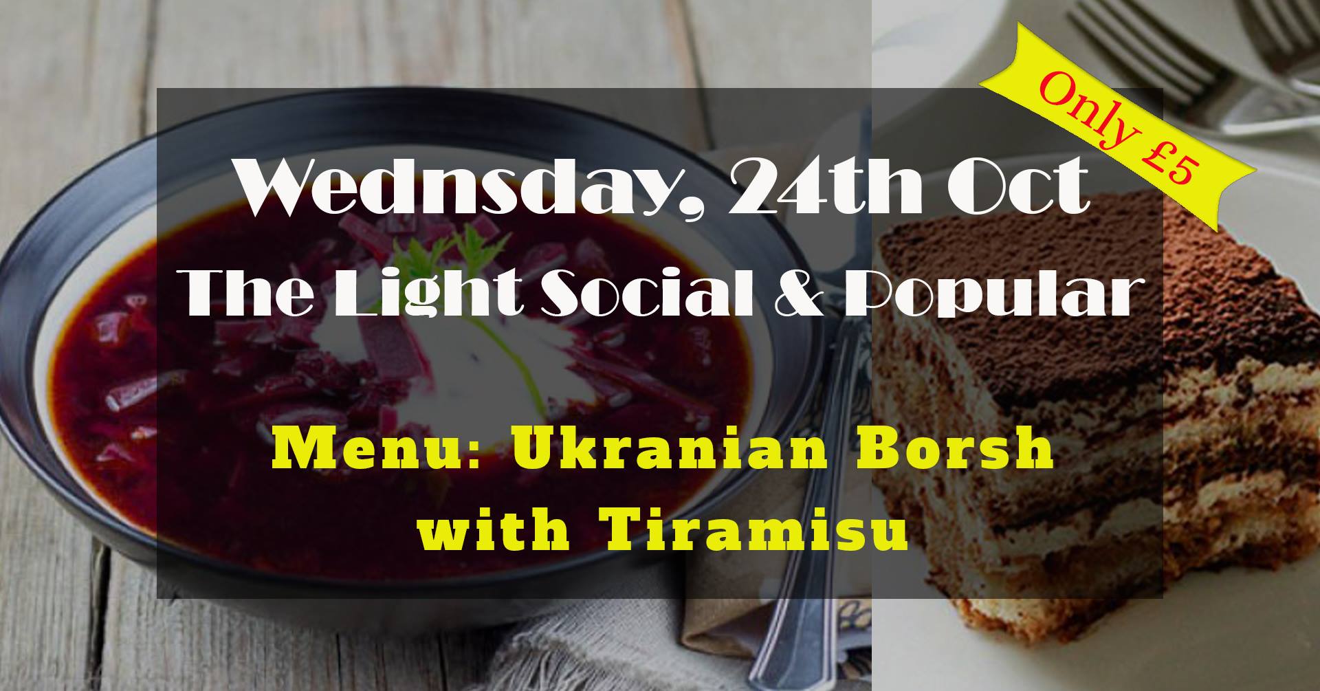 The Light Social & Popular Menu Edition 25th