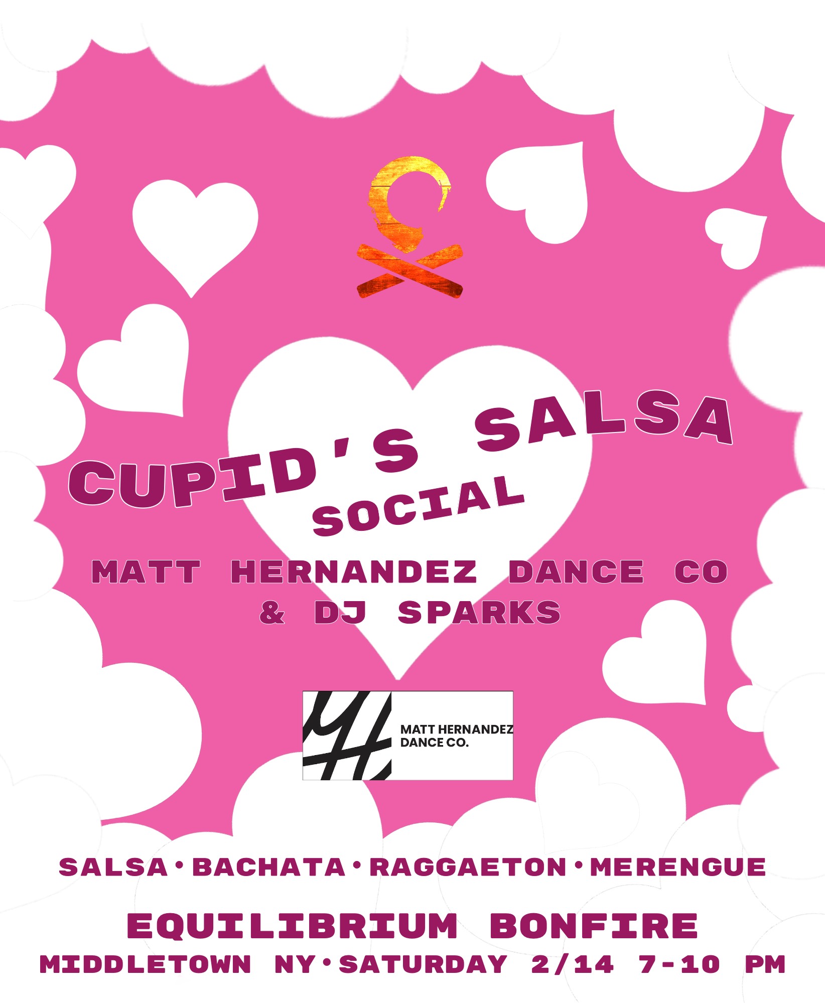 Cupid's Salsa Social at Equilibrium Brewery