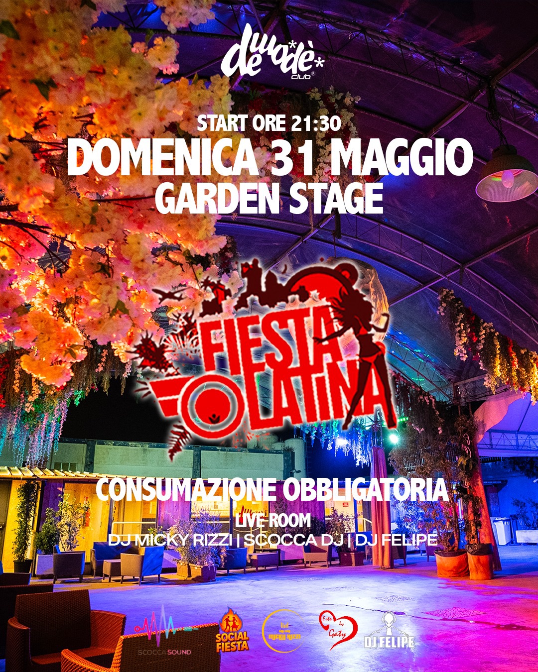 Fiesta latina • Demodé Club (BA)