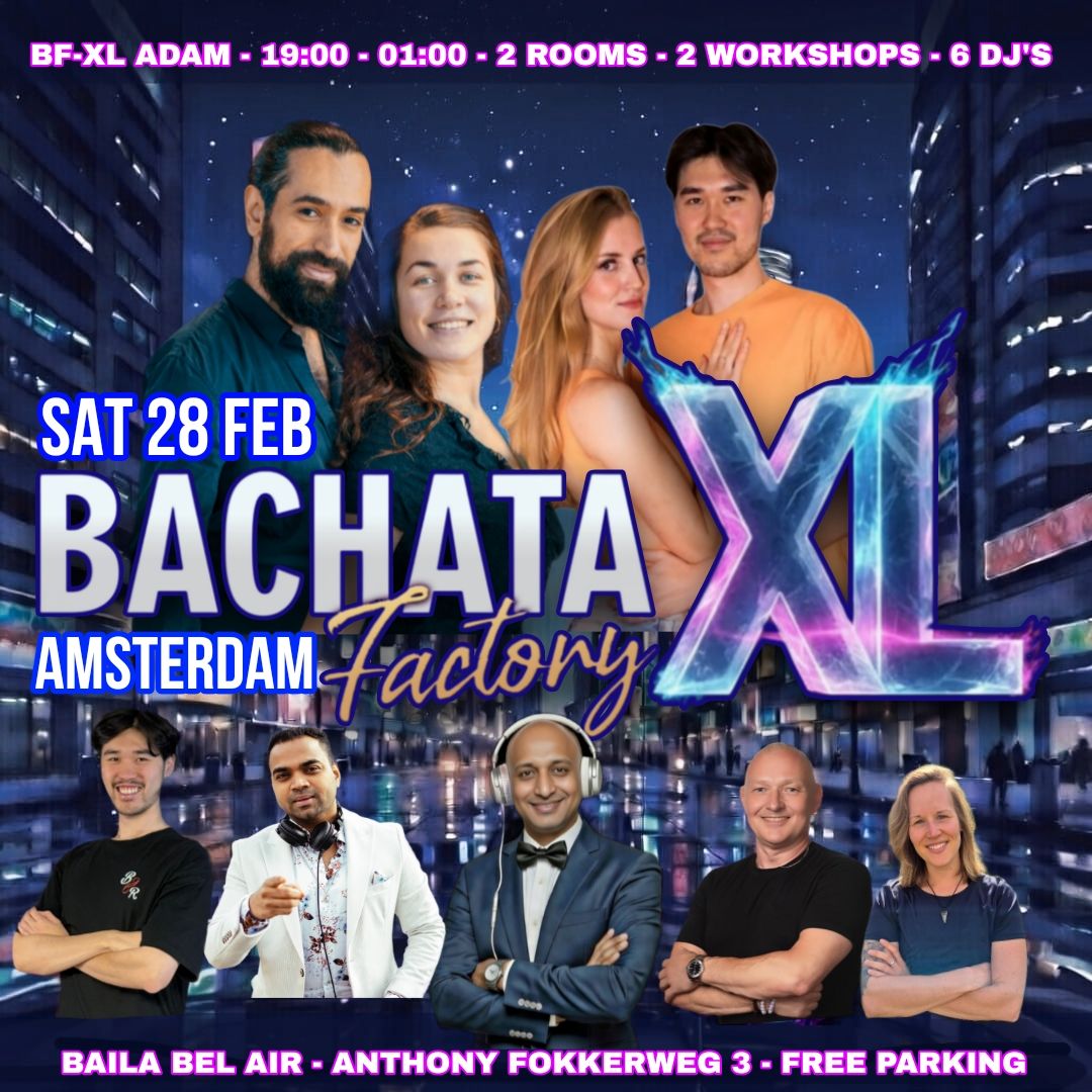 Bachata Factory Amsterdam 54th Edition