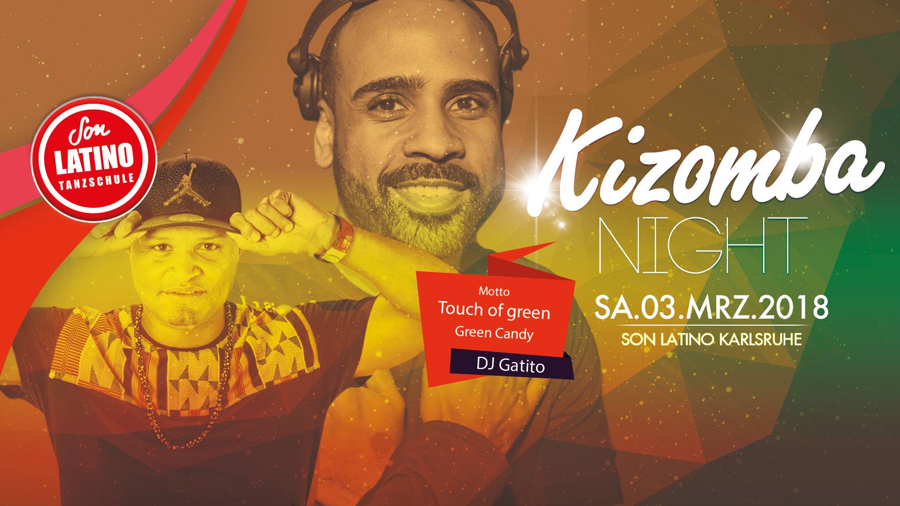 Kizomba Night ✺ Touch of Green Edition ✺ Tarraxinha Workshop