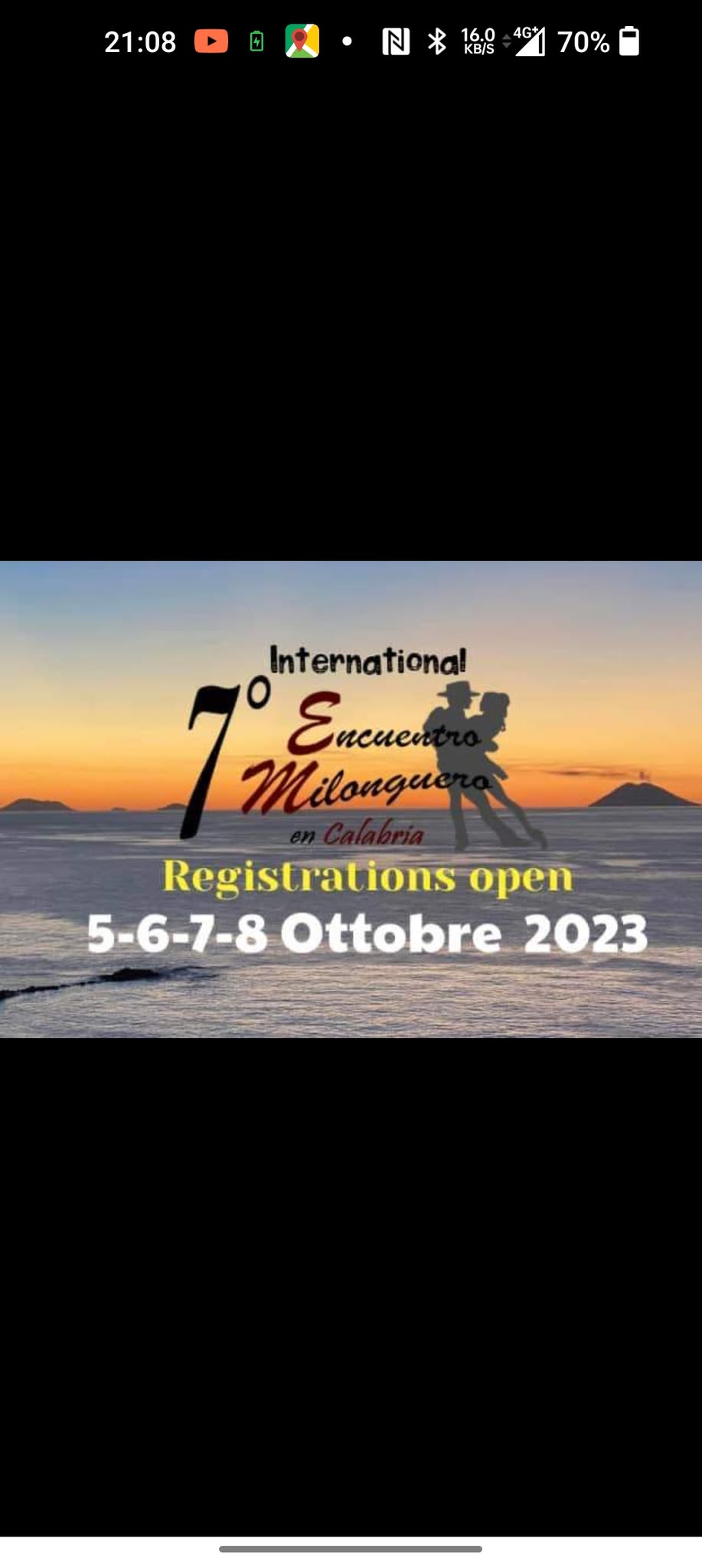 7° ENCUENTRO MILONGUERO EN CALABRIA