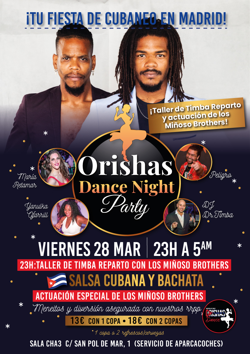 Orishas π»ππππ βππππ₯ βππ£π₯πͺ con MiΓ±oso Brothers - Fiesta y cubaneo en Cha3