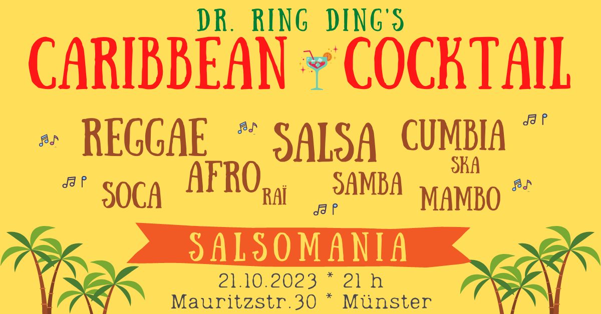Dr. Ring Ding’s Caribbean Cocktail - DJ Set