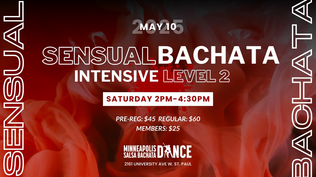 SENSUAL BACHATA INTENSIVE LEVEL 2 MAY 2025