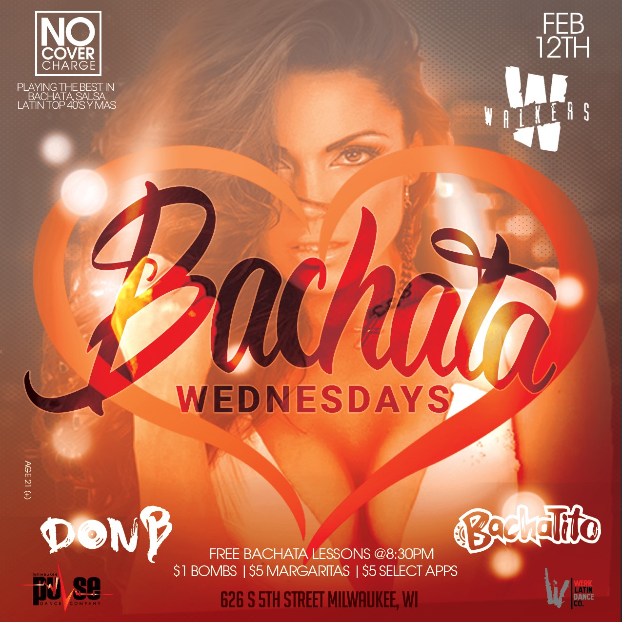 Bachata Wednesdays Pre-Valentines Edition