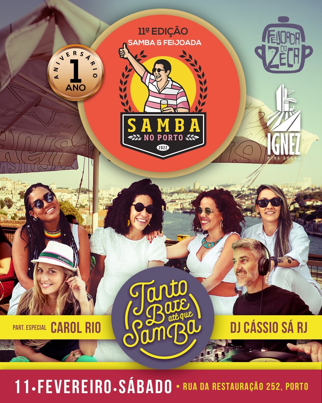 SAMBA NO PORTO 11ª Edição!