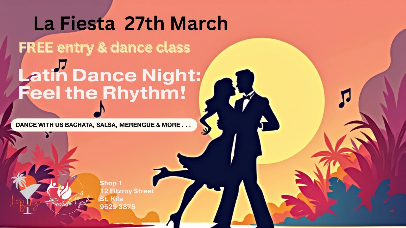 LA FIESTA Bachata Fever Friday Night Social Dancing